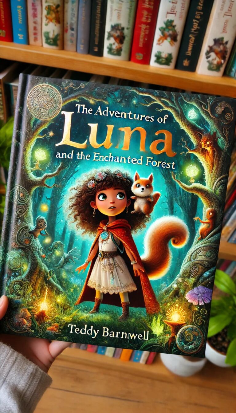 The Adventures of Luna and the Enchanted Forest – book cover