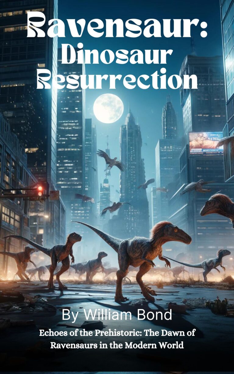 Ravensaur: Dinosaur Resurrection – book cover